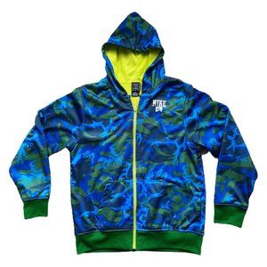 Nike Hoodie Sweater Zipper Camo Hoodie Size XL 13-15 Years Long Sleeves EUC